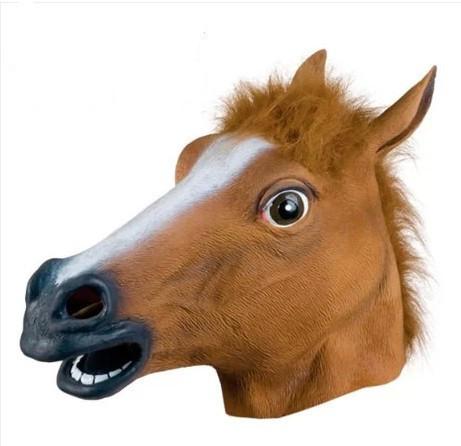 Wholesale-Manufacturers supply jiangnan style Halloween mask horse mask cosplay mask halloween mask