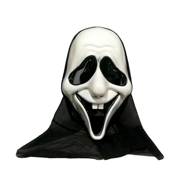 Halloween Head Mask Plastic Skull Mask Skeleton Ghost Masks For Halloween Cosplay Costume