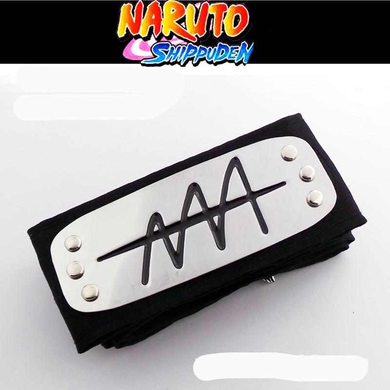 Wholesale-Anime naruto headband Leaf Village Logo Konoha Uchiha Itachi Kakashi Akatsuki Members cosplay costume Accessories Free 