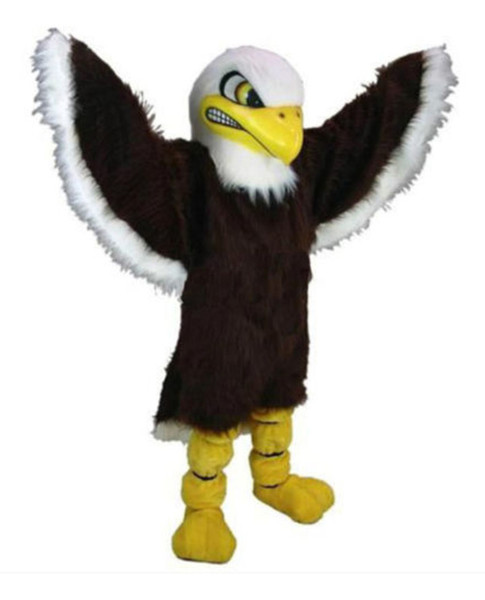 Bald Eagle Mascot Costumes 100% Real Picture For Adults Christmas Party Halloween Outfit Fancy Dress Suit 