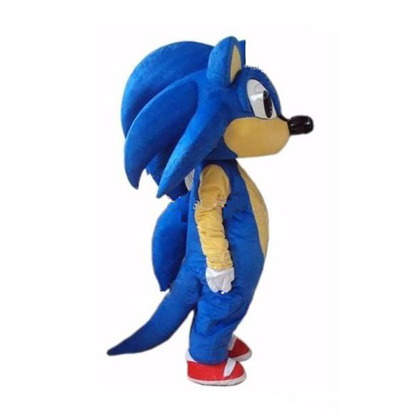 New Sonic the Hedgehog Mascot costume Sonic Mascot costume Free 