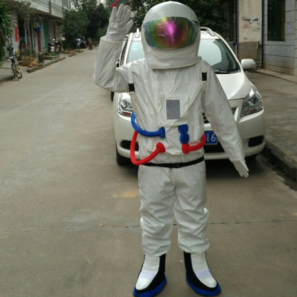 Space suit cartoon costume astronaut mascot package free mail