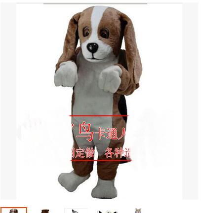 High quality beagle mascot costume adult size factory custom