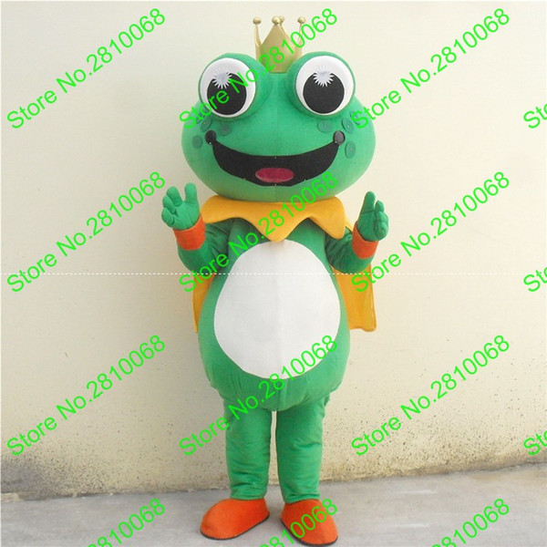 Make EVA Material 6 style frogs Mascot Costumes Cartoon Apparel Birthday party Masquerade 980