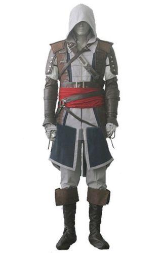 Assassins creed IV 4 mascot black flag Edward Kenway complete custom Halloween party clothing free delivery