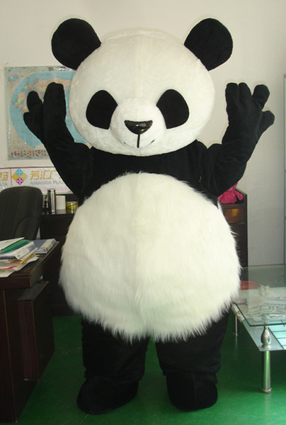 New Wedding Panda Bear Mascot Costume Fancy Dress Adult Size