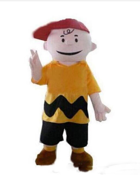 Hot sale Fancy Dress Charlie Brown MASCOT Adult Carnival Mascotte cosply Dress Kits Suit Factory Direct