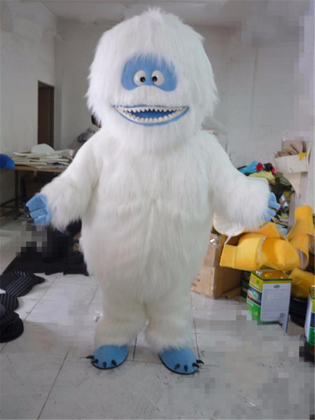 Bumble The Abominable Snowman Mascot Costume Christmas Party Character Dress Performance Suit Adult Size 