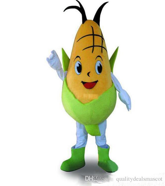 Factory Outlets Corn Maize Mascot Costume Fancy Party Dress Halloween Carnivals Costumes