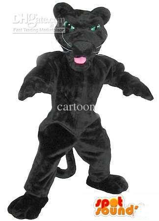 customized new black panther cartoon Mascot Costume Fancy Dress Animal mascot costume 