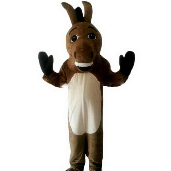 Donkey Mascot cartoon, factory physical photos, quality guaranteed, welcome buyers to the evaluation and cargo photos