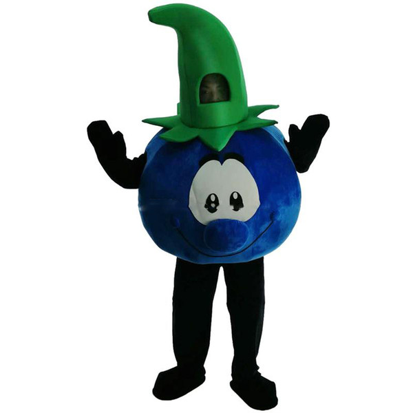 New high quality Blueberries, Mr. Mascot costumes for adults circus christmas Halloween Outfit Fancy Dress Suit 