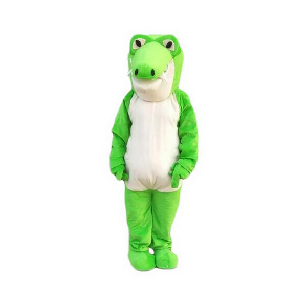 Green crocodile Mascot cartoon, factory physical photos, quality guaranteed, welcome buyers to the evaluation and cargo photos