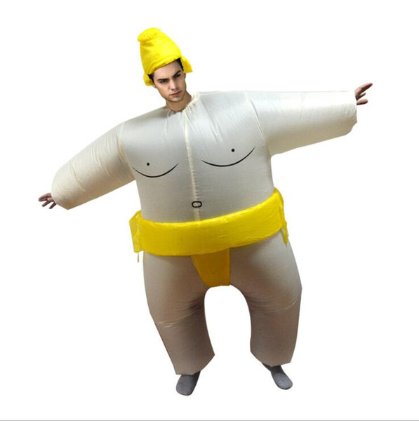 fancy dress mascot giant inflatable stage performance Sumo suit for adult inflatable dino costume for halloween