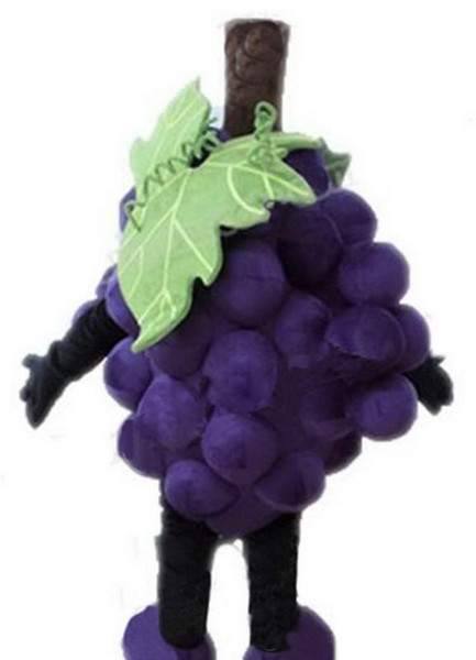 Discount factory sale Lovely EVA Material Grapes Super grape Mascot Costumes Crayon Cartoon Apparel Birthday party Masquerade