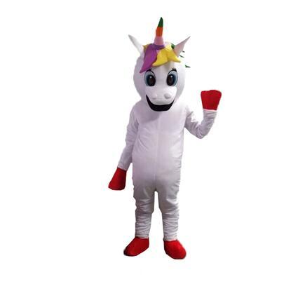 horse Pnoy Mascot Costume Adult Size Unicorn Mascot Costume High quality birthday party