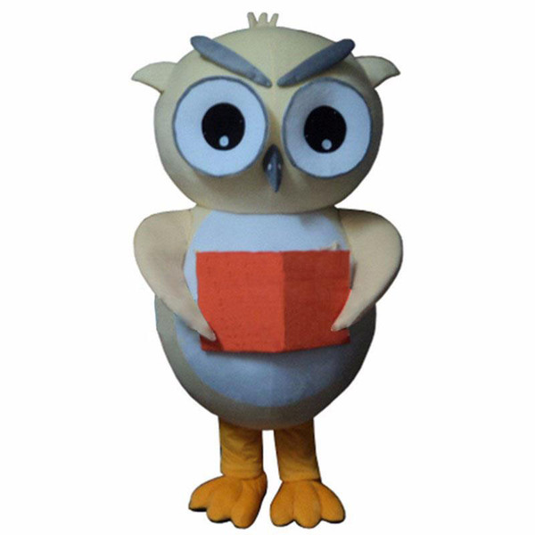 High quality hot Owl Mascot Costume Cartoon Fancy Dress Suit Mascot Costume Adult