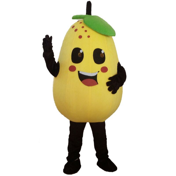 Fruits and vegetables pears mascot costume role playing cartoon clothing adult size high quality clothing 