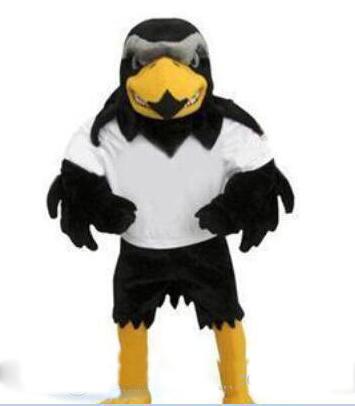 Hot sale Professional custom-made Deluxe Plush Falcon Mascot Costume Adult Size Eagle Mascotte Mascota Carnival Party