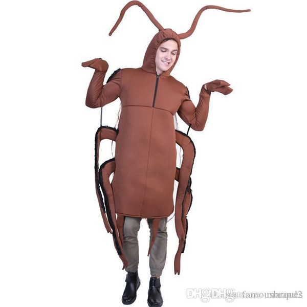 Cockroach Print Halloween Cospaly Funny Designer Mascot Costumes Fastfood Festival Unisex Fashion Cool Style Casual Apparel