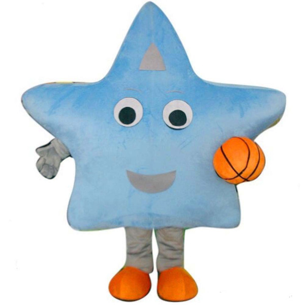 Factory direct sale Deluxe Luxury Star Mascot Costume EVA with Fan Playground Carnival