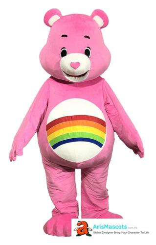 AM8140 Care Bear Mascots Costume Cartoon Mascot Costumes for Kids Birthday Party Deguisement Mascotte Custom Mascots at Arismascots Characte