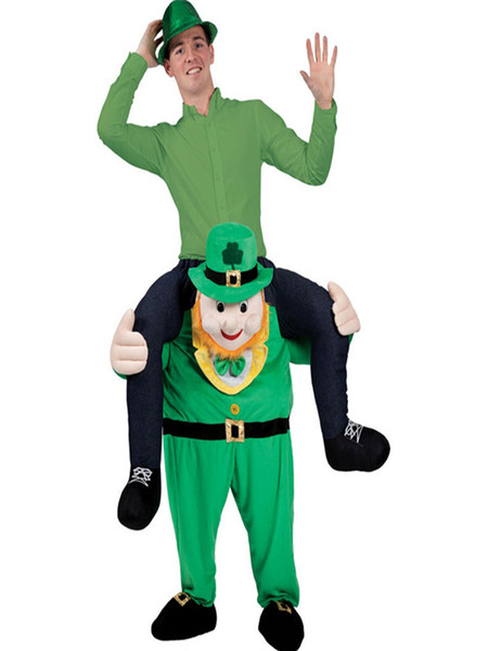 Halloween Ride on Leprechaun St Patricks Day Irish Fancy Dress Mascot Costume