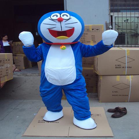 Adult Doraemon Mascot Costume Robocat Mascot Costume Doraemon Fancy Dress Costumes Super High Quality