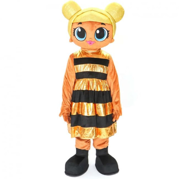 Pineapple Mascot Costume lol queen bee Costume mascot fancy Cartoon costume 