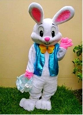 Hot Professional Easter Bunny Mascot Costumes Rabbit Adult Bugs Bunny 