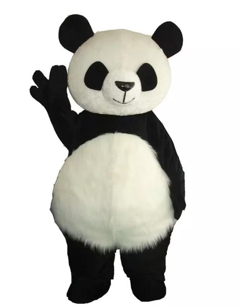 New Wedding Panda Bear Mascot Costume Fancy Dress Adult Size