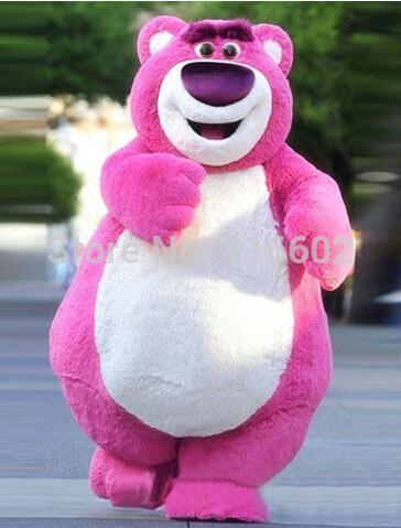 Outfit Costumes Suit Pink Bear Cartoon Mascot Costume For Adults Me Show for Halloween party costumes