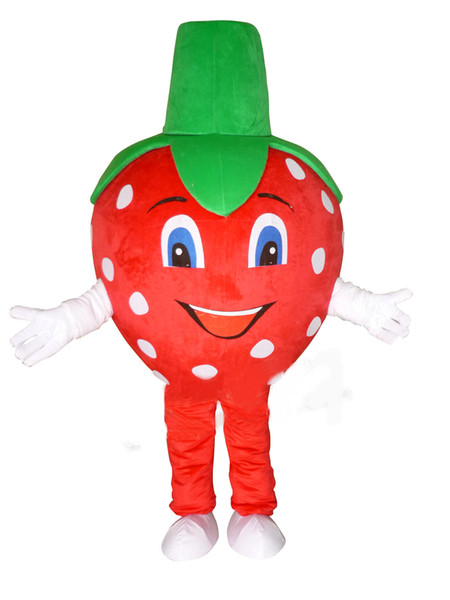 strawberry mascot costume red strawberry custom cartoon character cosply adult size carnival costume 3464