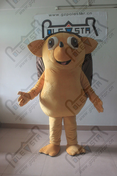 cute Hedgehog mascot costumes hand make big foam body smile face animals costumes POLE STAR MASCOT COSTUMES