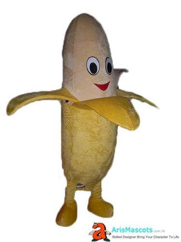 banana mascot costume Custom Made Mascots for Advertising Funny Mascot Costumes for Sale Deguisement Mascotte Mascot Maker Arismascots