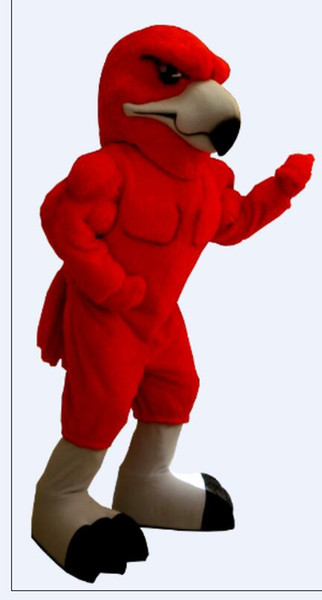 Custom Red flamingo mascot costume Adult Size 