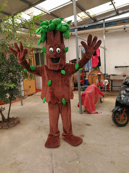 high quality Real Pictures Deluxe Old trees tree mascot costume Elephant mascot costume Adult Size factory direct 