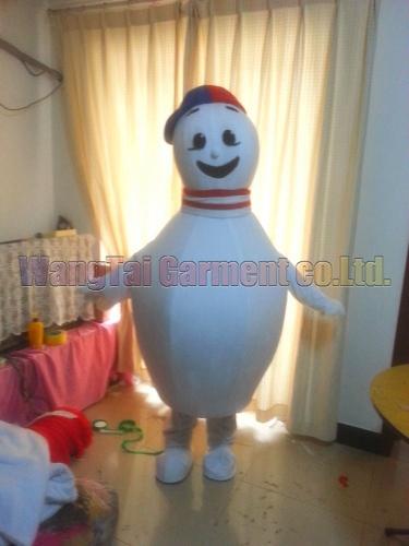 Bowling mascot costume Adult Size, Bowling mascot suit plush toy carnival anime movie classic cartoon mascot factory sales