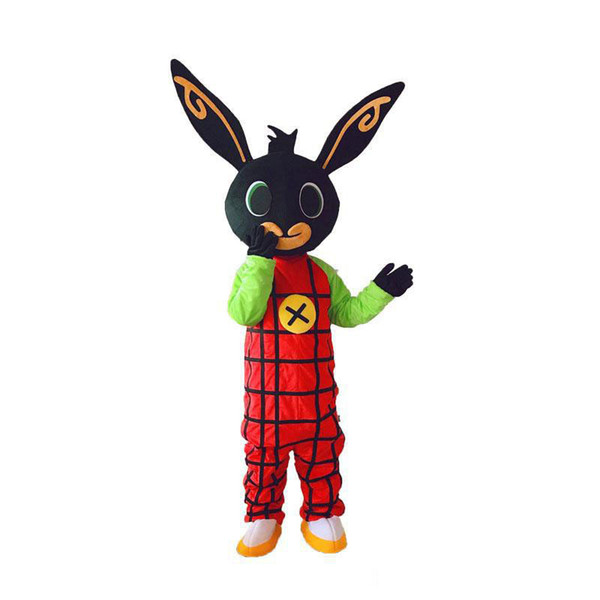 High quality shot rabbit BING Mascot costume Fancy Dress Christmas for Halloween party event