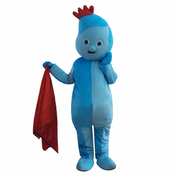 Iggle Piggle Mascot Costume In The Night Garden Fancy Dress 