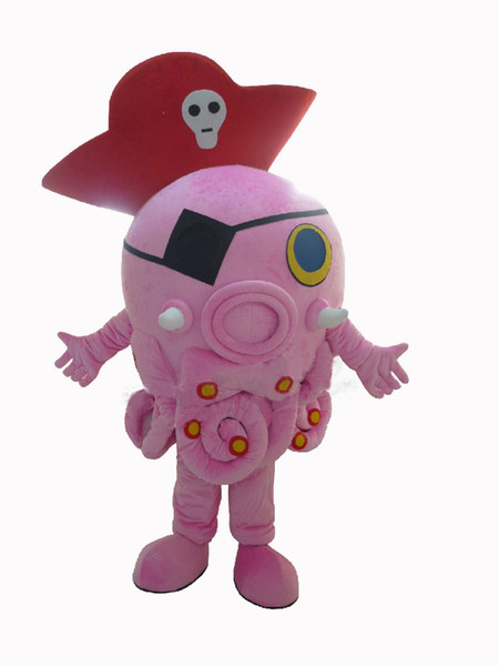 Octopus pirate mascot costume squild cartoon character cosply custom anime carnival costume fancy dress 3457