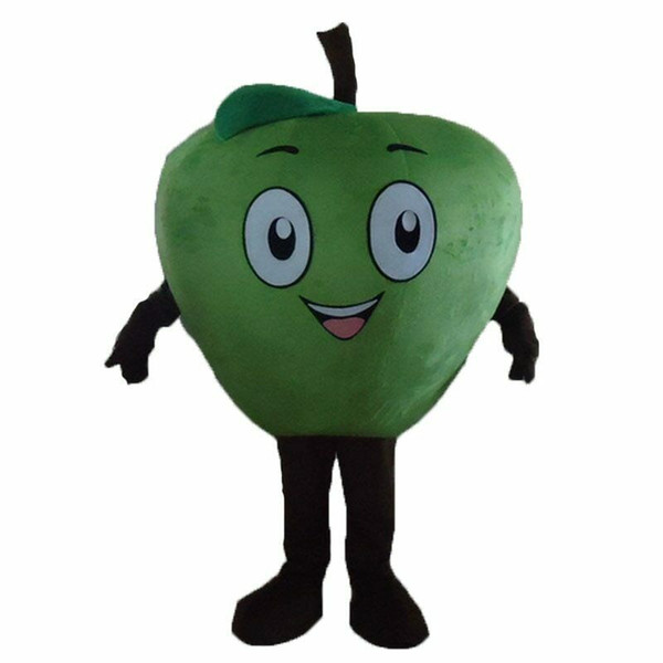 Red Apple Mascot Costume Suits Party Dress Outfits Clothing Advertising Promotion Carnival Halloween Xmas Easter Adults