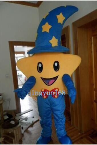 New Style Adult Cute BRAND Cartoon New Professional Star Mascot Costume Fancy Dress Hot Sale Party costume Free Ship