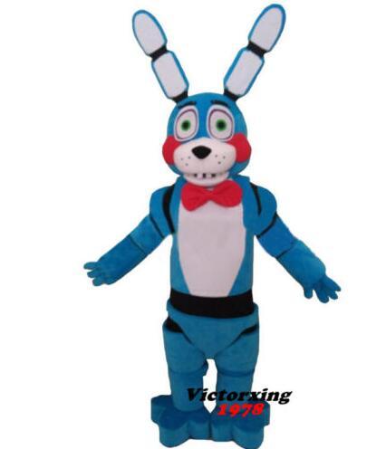 New Adult Blue Rabbit Mascot Costume Fancy Dress Hot Sale Party costume Free Ship