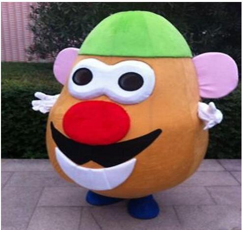 New Style Adult Cute BRAND Cartoon New Professional Potato Mascot Costume Fancy Dress Hot Sale Party costume Free Ship