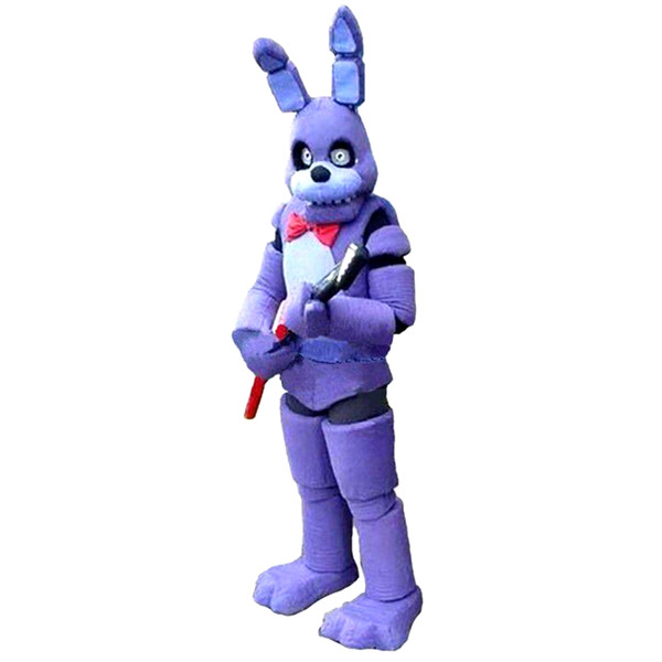 Five Nights at Freddy's FNAF Toy Creepy Purple Bunny Mascot Cartoon Christmas Clothing High-quality adult size real picture 01