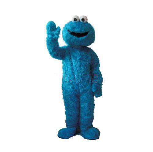 Hot Sale Sesame Street Cookie Monster Mascot Costume Fancy Party Dress Suit 