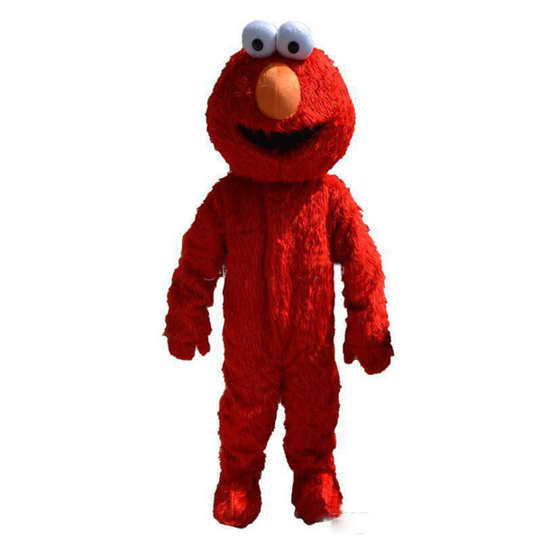 High quality hot professional Make elmo mascot costume adult size elmo mascot costume 