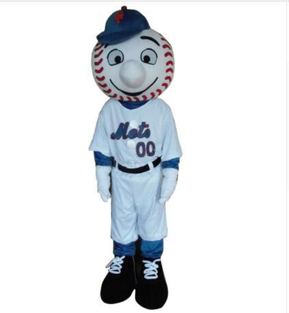 mr met mascot costume new cartoon boy costumes baseball mascot costumes