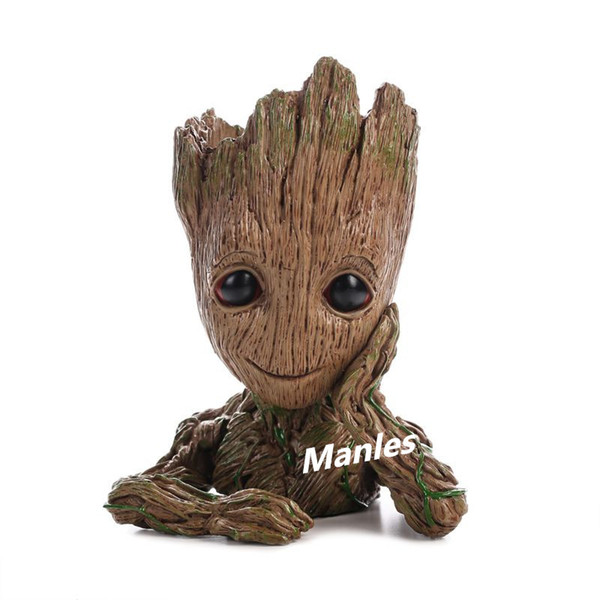 Guardians of The Galaxy Pot 2 Costume Ekubannye in Pots Baby Groot Toy Action Figures Guard Costum Gift Kid Flowerpot Gardening mascot